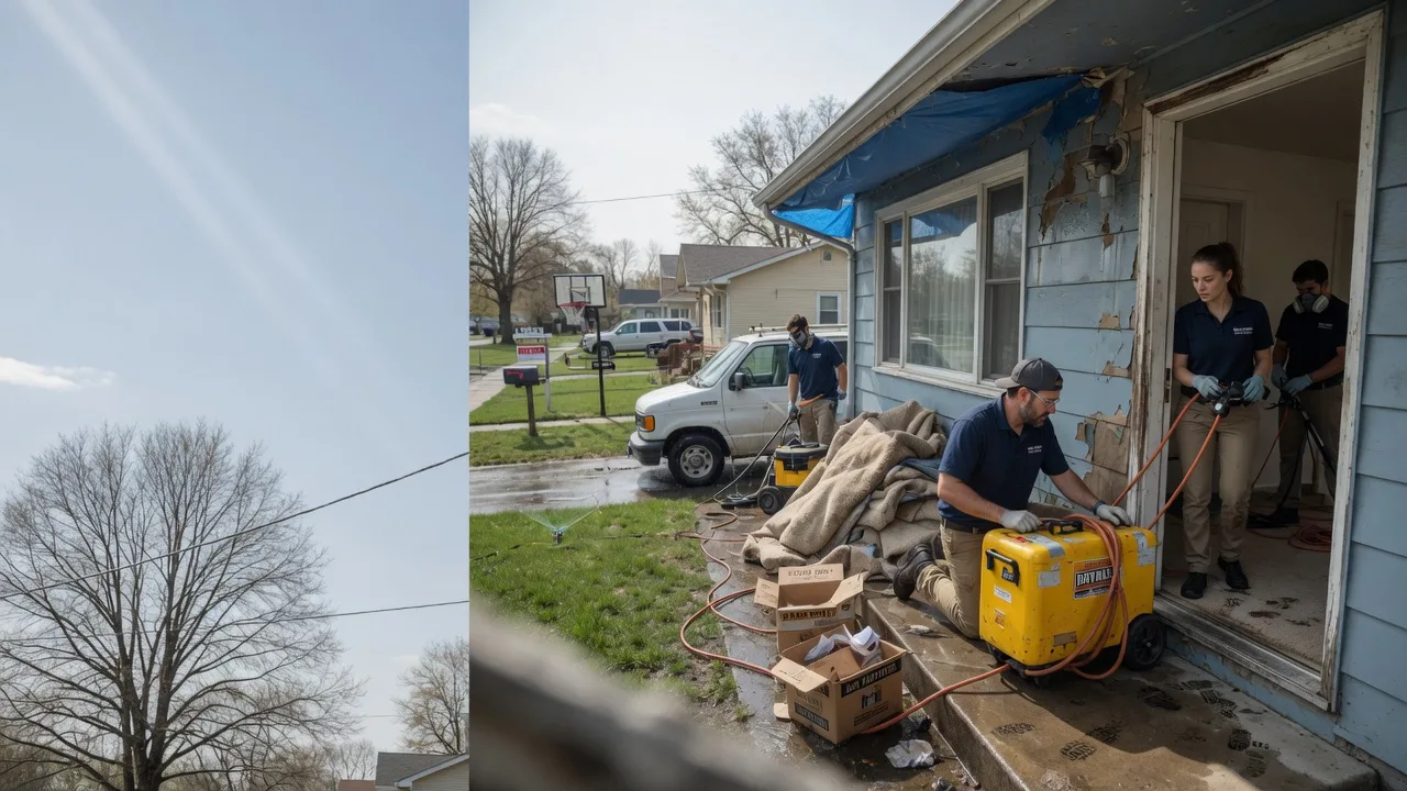 Basement Flood Cleanup in Alexandria, IN near me